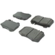 Purchase Top-Quality Front Super Premium Semi Metallic Pads by CENTRIC PARTS - 104.08470 pa7
