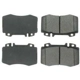 Purchase Top-Quality Front Super Premium Semi Metallic Pads by CENTRIC PARTS - 104.08470 pa9