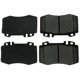 Purchase Top-Quality Front Super Premium Semi Metallic Pads by CENTRIC PARTS - 104.08473 pa1