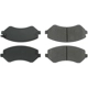 Purchase Top-Quality Front Super Premium Semi Metallic Pads by CENTRIC PARTS - 104.08560 pa3