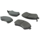 Purchase Top-Quality Front Super Premium Semi Metallic Pads by CENTRIC PARTS - 104.08560 pa6