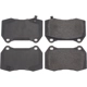 Purchase Top-Quality Front Super Premium Semi Metallic Pads by CENTRIC PARTS - 104.09601 pa5
