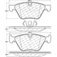 Purchase Top-Quality Front Super Premium Semi Metallic Pads by CENTRIC PARTS - 104.10611 pa2