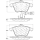 Purchase Top-Quality Plaquette avant semi-métalique de qualité supérieur by CENTRIC PARTS - 104.11110 pa11