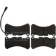 Purchase Top-Quality Front Super Premium Semi Metallic Pads by CENTRIC PARTS - 104.11161 pa12