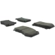 Purchase Top-Quality Front Super Premium Semi Metallic Pads by CENTRIC PARTS - 104.11490 pa1