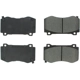 Purchase Top-Quality Front Super Premium Semi Metallic Pads by CENTRIC PARTS - 104.11490 pa4
