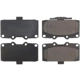 Purchase Top-Quality Front Super Premium Semi Metallic Pads by CENTRIC PARTS - 104.11820 pa4