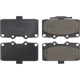 Purchase Top-Quality Front Super Premium Semi Metallic Pads by CENTRIC PARTS - 104.11820 pa6