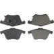 Purchase Top-Quality Front Super Premium Semi Metallic Pads by CENTRIC PARTS - 104.11860 pa6