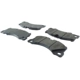 Purchase Top-Quality Front Super Premium Semi Metallic Pads by CENTRIC PARTS - 104.13490 pa10