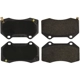 Purchase Top-Quality Front Super Premium Semi Metallic Pads by CENTRIC PARTS - 104.13792 pa10