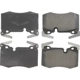 Purchase Top-Quality Front Super Premium Semi Metallic Pads by CENTRIC PARTS - 104.14030 pa4