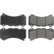 Purchase Top-Quality Front Super Premium Semi Metallic Pads by CENTRIC PARTS - 104.14050 pa1