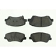 Purchase Top-Quality Front Super Premium Semi Metallic Pads by CENTRIC PARTS - 104.15431 pa5