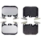 Purchase Top-Quality Front Super Premium Semi Metallic Pads by CENTRIC PARTS - 104.16091 pa5