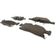 Purchase Top-Quality Front Super Premium Semi Metallic Pads by CENTRIC PARTS - 104.16290 pa2