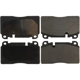 Purchase Top-Quality Front Super Premium Semi Metallic Pads by CENTRIC PARTS - 104.16630 pa6