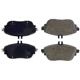 Purchase Top-Quality Front Super Premium Semi Metallic Pads by CENTRIC PARTS - 104.16940 pa8