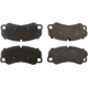 Purchase Top-Quality Front Super Premium Semi Metallic Pads by CENTRIC PARTS - 104.17420 pa1