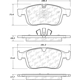 Purchase Top-Quality Front Super Premium Semi Metallic Pads by CENTRIC PARTS - 104.18660 pa2