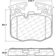 Purchase Top-Quality Plaquette avant semi-métalique de qualité supérieur by CENTRIC PARTS - 104.18670 pa4