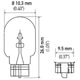 Purchase Top-Quality Front Turn Signal by HELLA - 168TB pa30