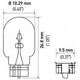 Purchase Top-Quality Front Turn Signal by HELLA - 2825 pa14