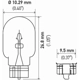 Purchase Top-Quality Front Turn Signal by HELLA - 2825SB pa3