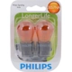 Purchase Top-Quality Front Turn Signal by PHILIPS - 3057NALLB2 pa20