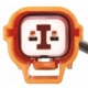 Purchase Top-Quality Front Wheel ABS Sensor by BLUE STREAK (HYGRADE MOTOR) - ALS1007 pa3