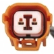 Purchase Top-Quality Front Wheel ABS Sensor by BLUE STREAK (HYGRADE MOTOR) - ALS806 pa9