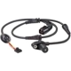 Purchase Top-Quality Front Wheel ABS Sensor by HELLA - 012806181 pa2