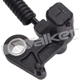 Purchase Top-Quality WALKER PRODUCTS - 241-1186 - Front Passenger Side ABS Wheel Speed Sensor pa3