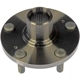 Purchase Top-Quality DORMAN (OE SOLUTIONS) - 930-605 - Front Wheel Hub pa4