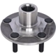 Purchase Top-Quality WJB - SPK188 - Front Wheel Hub pa2