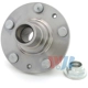 Purchase Top-Quality Front Wheel Hub by WJB - SPK650 pa3