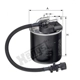 Purchase Top-Quality HENGST FILTER - H413WK - In-Line Fuel Filter pa1