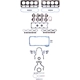 Purchase Top-Quality Full Gasket Set by FEL-PRO - 260-1956 pa2