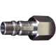 Purchase Top-Quality G-Style 1/2" (F) NPT 99 CFM Steel Quick Coupler Plug in Box Package, 5 Pieces by MILTON INDUSTRIES INC - 1858 pa1