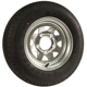 Purchase Top-Quality TOW RITE - RT3376GAL - Tire & Rim ST205/75R14 Mounted on Galvanized Spoke 14x6 5x4.5 pa1