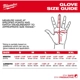 Purchase Top-Quality MILWAUKEE - 48-22-8952 - Dipped Gloves L pa3