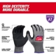 Purchase Top-Quality MILWAUKEE - 48-73-7013 - High - Dexterity Nitrile Dipped Gloves pa3