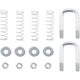 Purchase Top-Quality Goose Safety Chain U-Bolt Kit by CURT MANUFACTURING - 66113 pa1