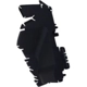 Purchase Top-Quality Grille Air Deflector - TO1218233 pa1