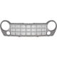 Purchase Top-Quality Various Manufacturers - CH1200291 - Grille Assembly pa6