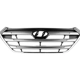 Purchase Top-Quality Grille Assembly - HY1200190 pa2