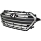 Purchase Top-Quality Grille Assembly by SHERMAN PARTS - HYELAN17A-99-0 pa5