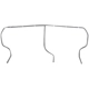 Purchase Top-Quality Grille Bracket by SHERMAN PARTS - 329A-98 pa1