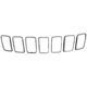Purchase Top-Quality Grille Molding - CH1210125C pa1